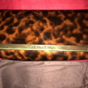 Tory Burch eyeglass case and duster