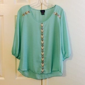 Mint Boho Tunic