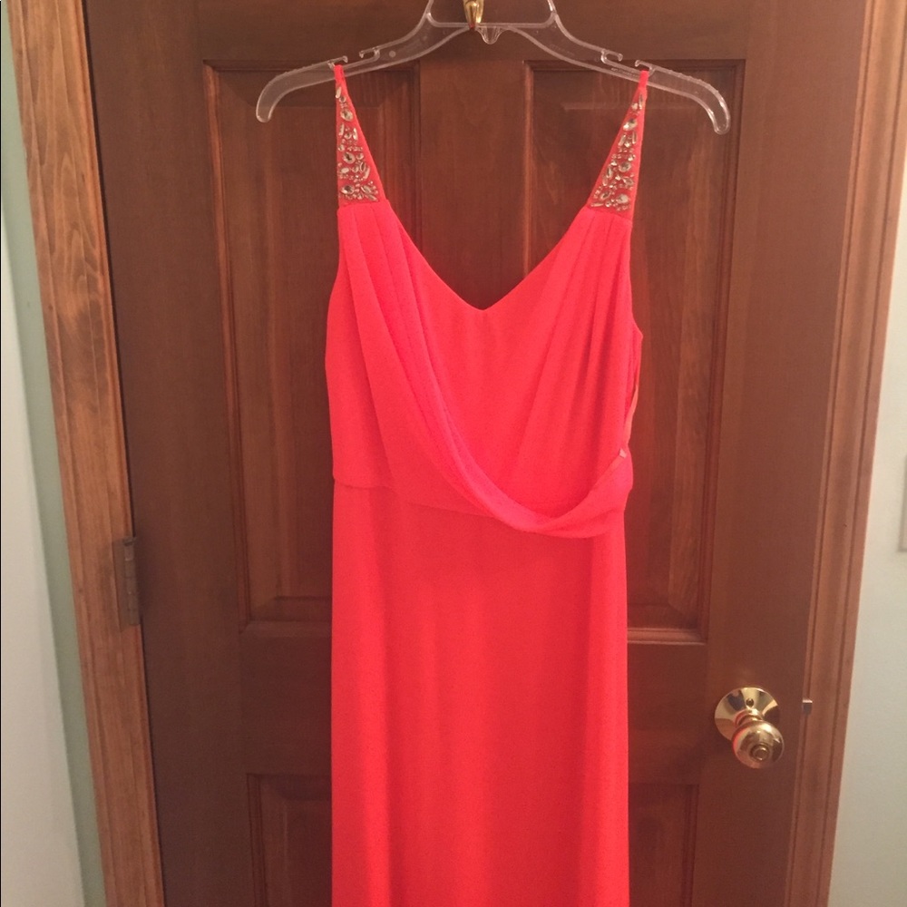 The formal dress I wore to prom