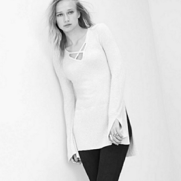 NWT FREE PEOPLE TUNIC SWEATER TOP - Picture 2 of 5