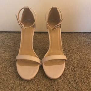 NWOT Nude Missguided Heels
