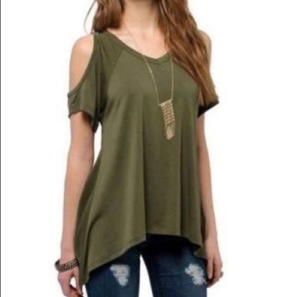 Zanzea Tops - Zanzea Cold Shoulder Top 3x