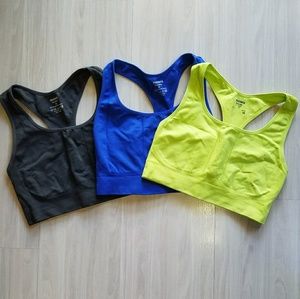 MORERA set of three sport bras