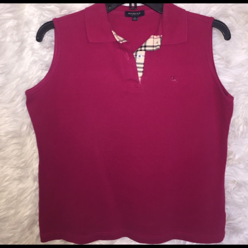 Burberry Cranberry Tank Top