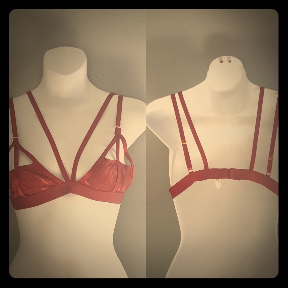 Maroon Bralette