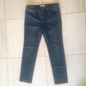 Free People Stretch Cropped Jeans