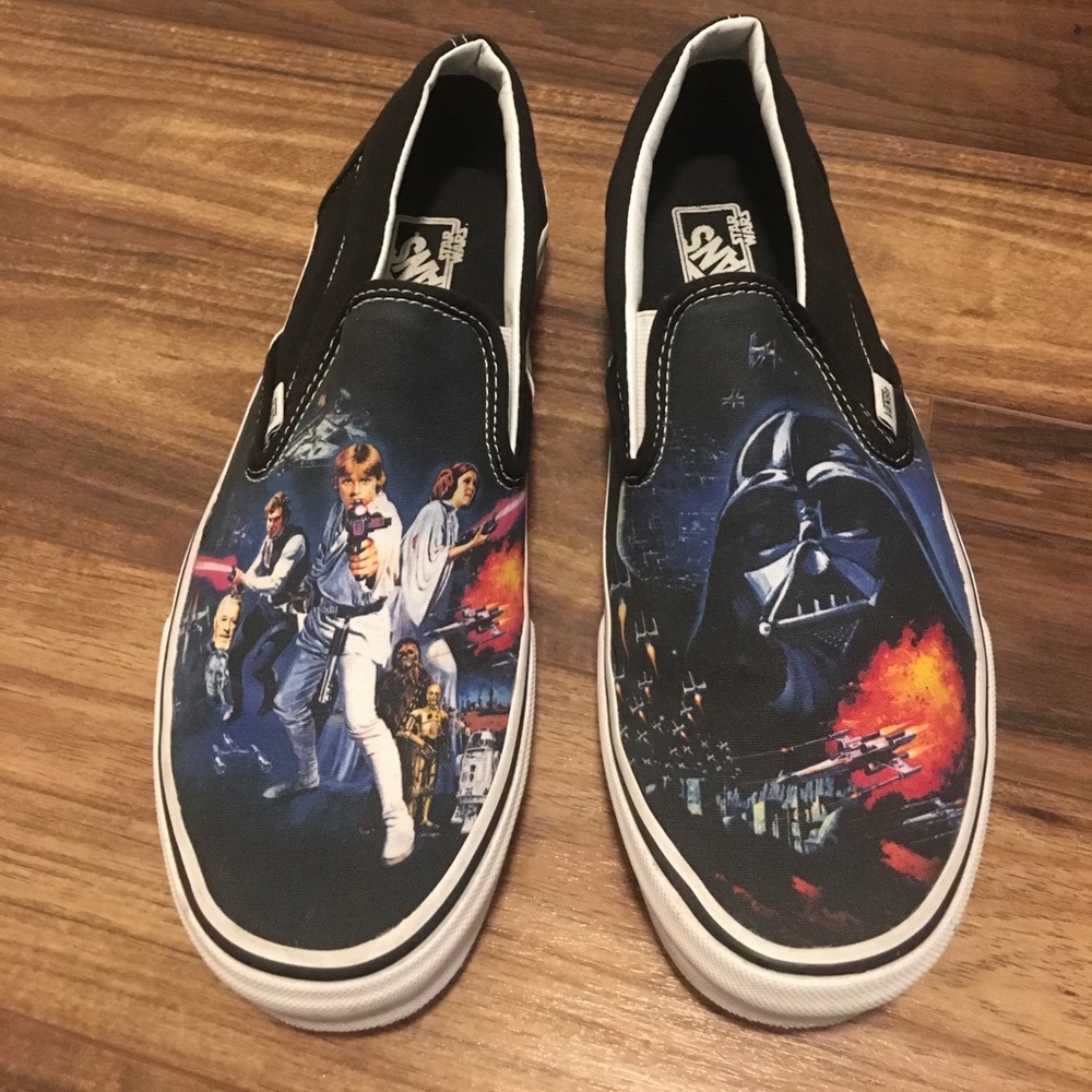 Vans Star Wars limited edition slip on.