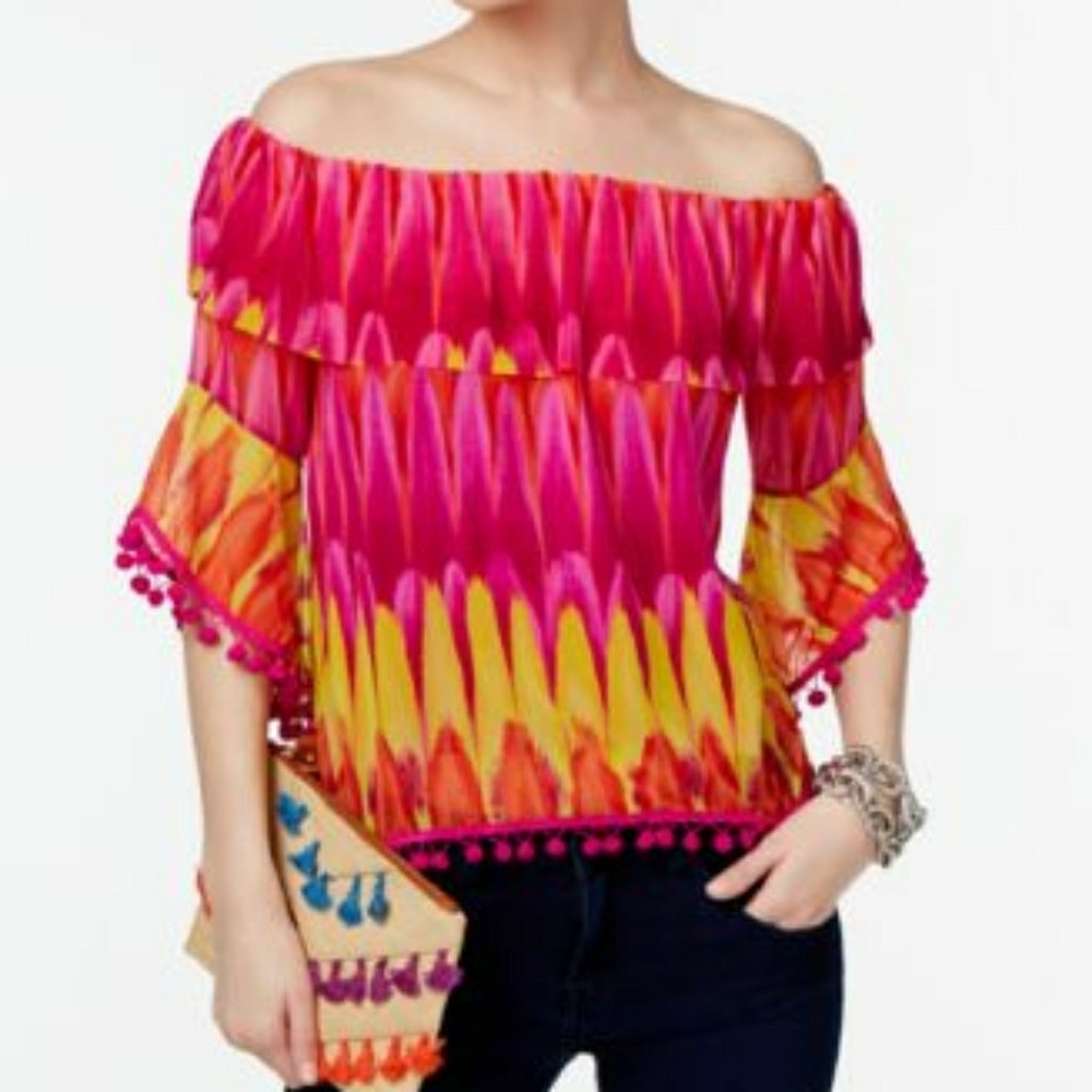 Popsicle Off the Shoulder Top