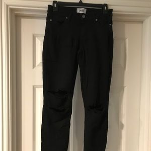 PAIGE black ripped pants