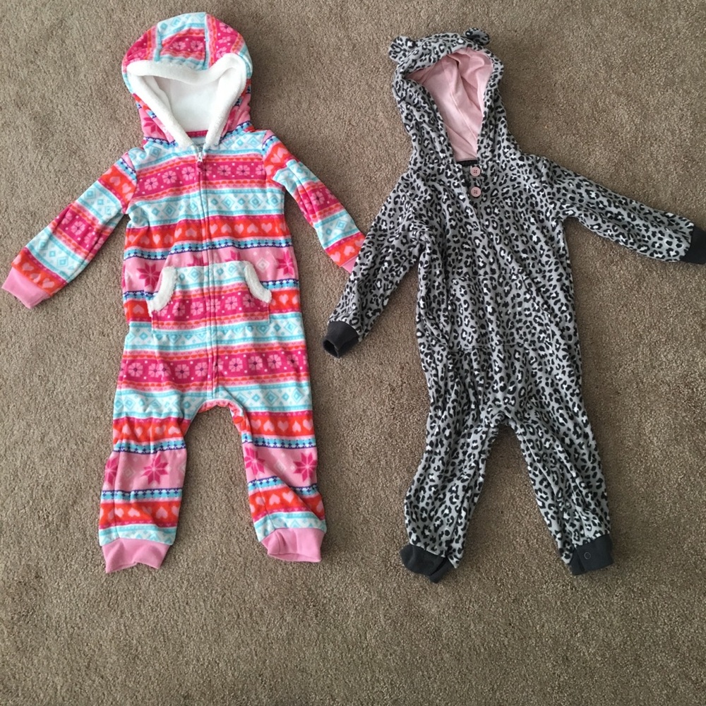 Fuzzy one pieces