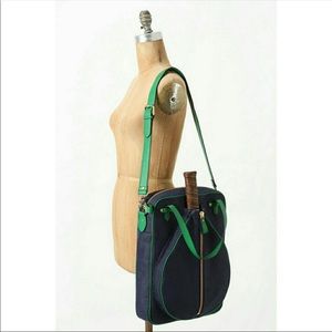 Anthropologie Augusta tennis racket tote.