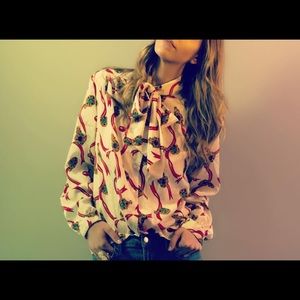 Vintage 60's Pykettes blouse