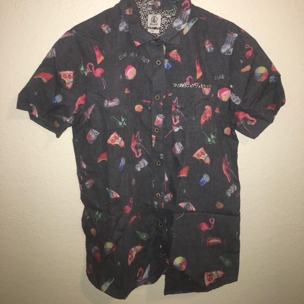 Volcom s/s button down. - Picture 2 of 2