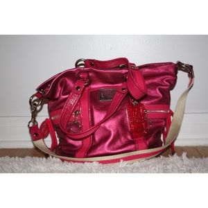 COACH POPPY PINK TOTE PURSE!