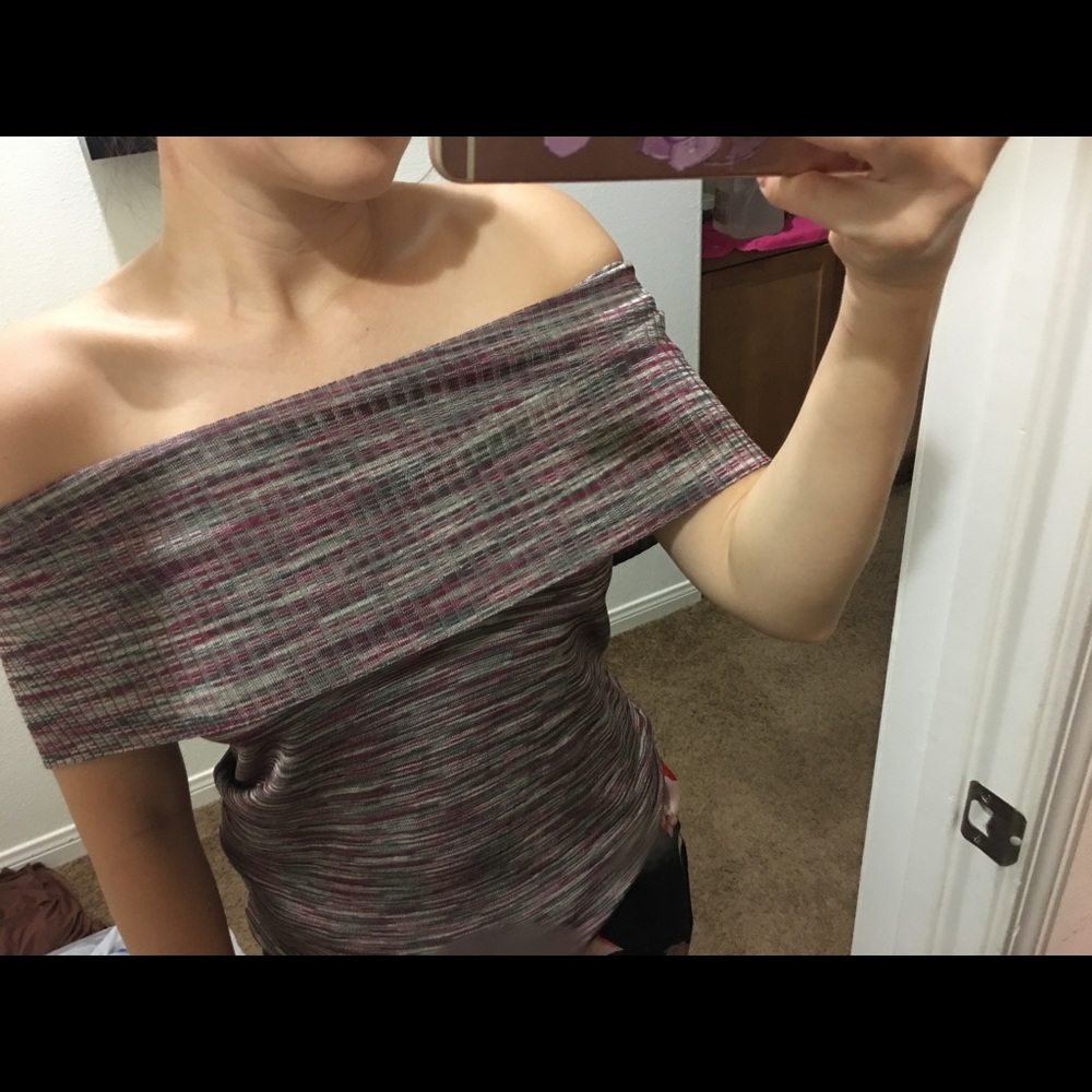 off shoulder top