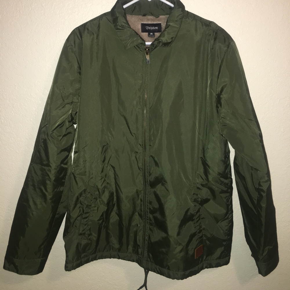 Brixton Sherpa lined zip up jacket.