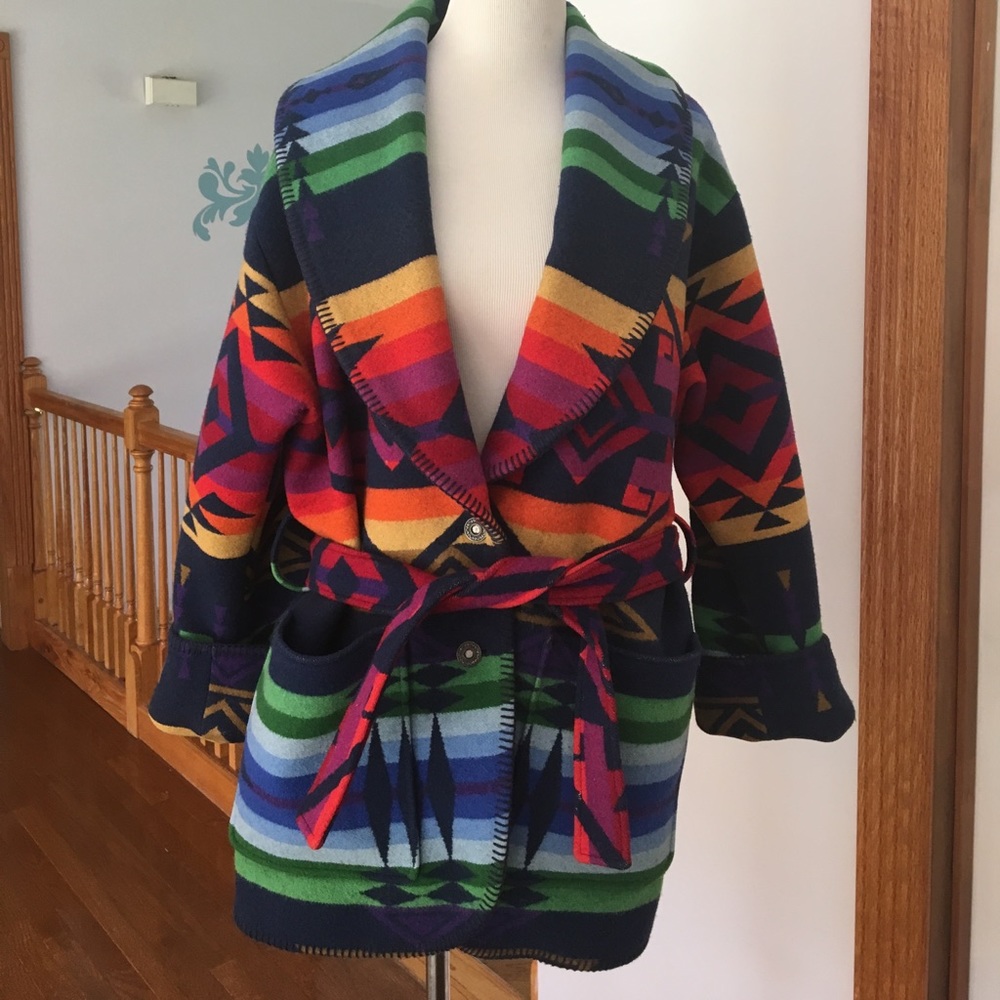 Vintage Pendleton coat southwest style