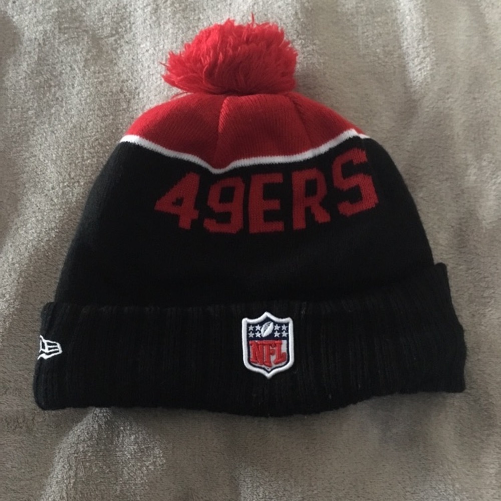 49ers NFL male beanie
