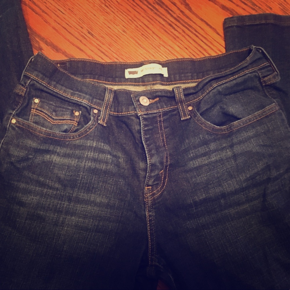 Levi's 505 straight leg jeans 29x32
