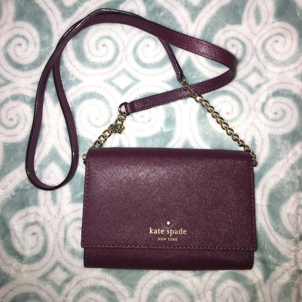 Kate spade small leather bag