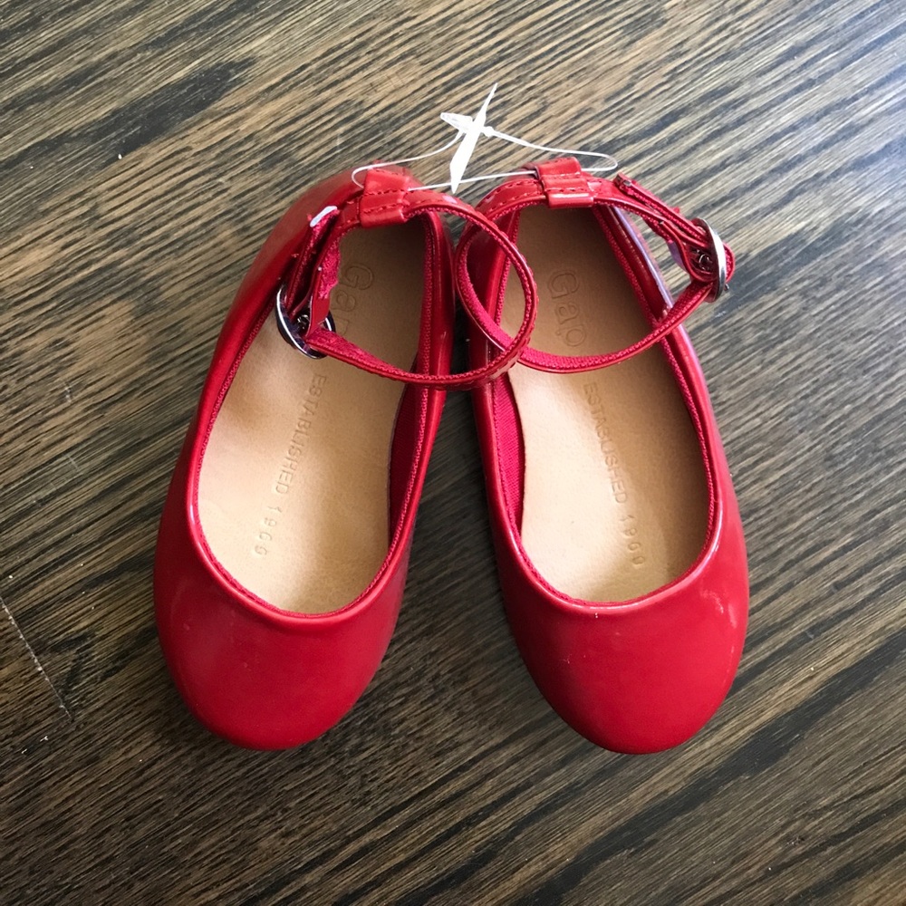 Red Mary Janes
