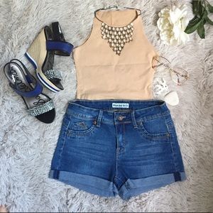 🔹 High waist shorts size Small