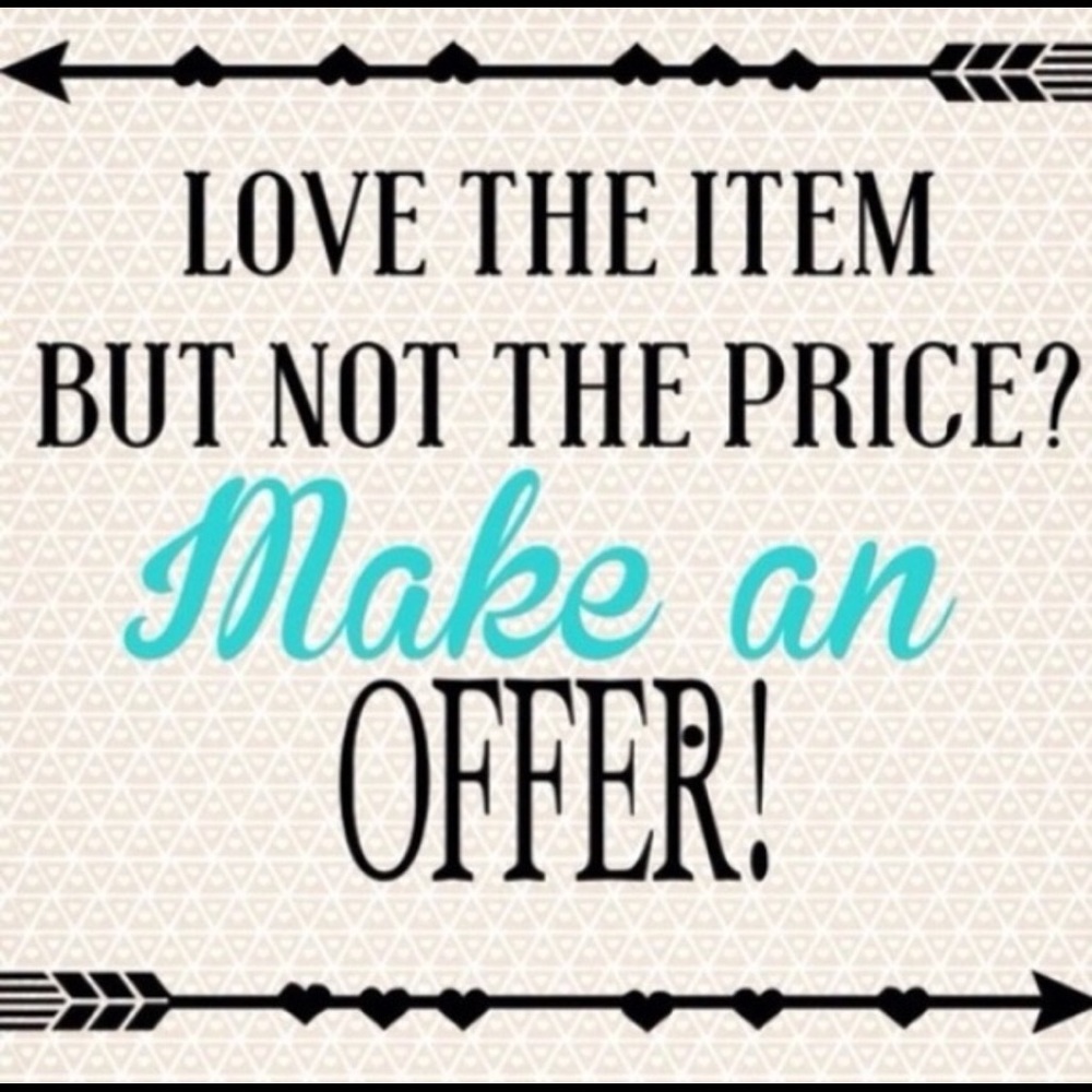 Open to your offers