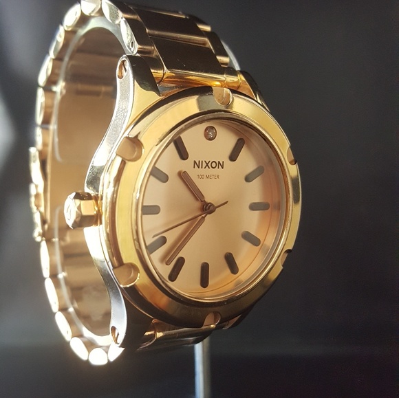 Nixon Rose Gold Camden - Picture 1 of 7