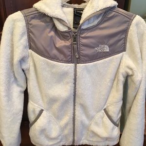 North Face Girls/Youth White Jacket