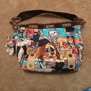 Tokidoki pirata print mini purse
