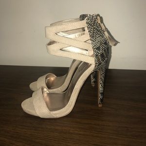 Qupid Aztec Woven Heels Qupid Aztec Woven Heels