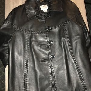 Worthington lamb skin leathers