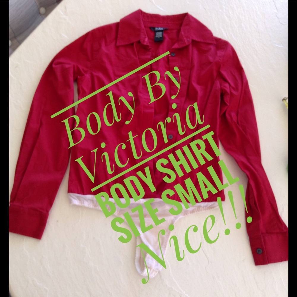 Body by Victoria Red ( Bodysuit)Size Small, Sweet!