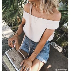 NWOT Off Shoulder Top NWOT Off Shoulder Top