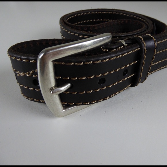 🍀 Lucky Brand Black Leather Belt "Frankie" NWT - Picture 6 of 6