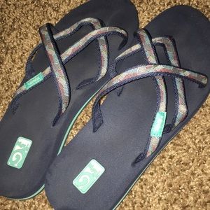 Teva sandals very comfy and cute!