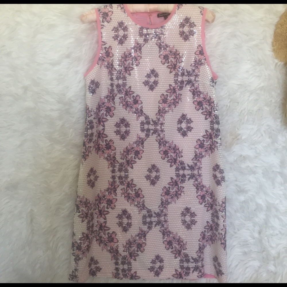 Flower Sequined Juicy Couture Dress