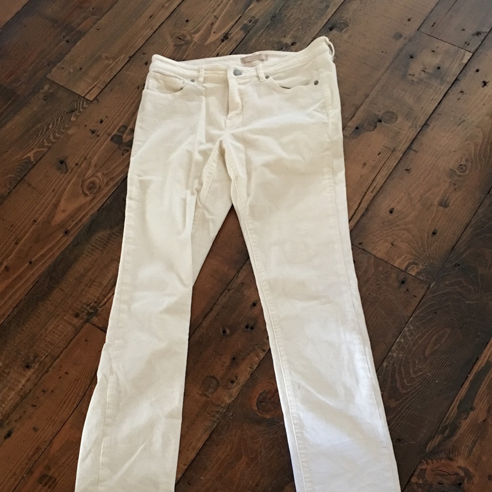 Cream Corduroy Skinnies