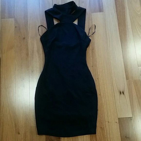 ❤️Choker Neck Mini Dress - Picture 4 of 8