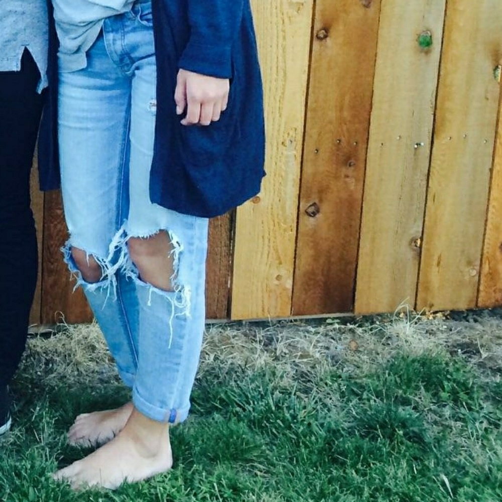 American Eagle size 00 regular Tomgirl jeans