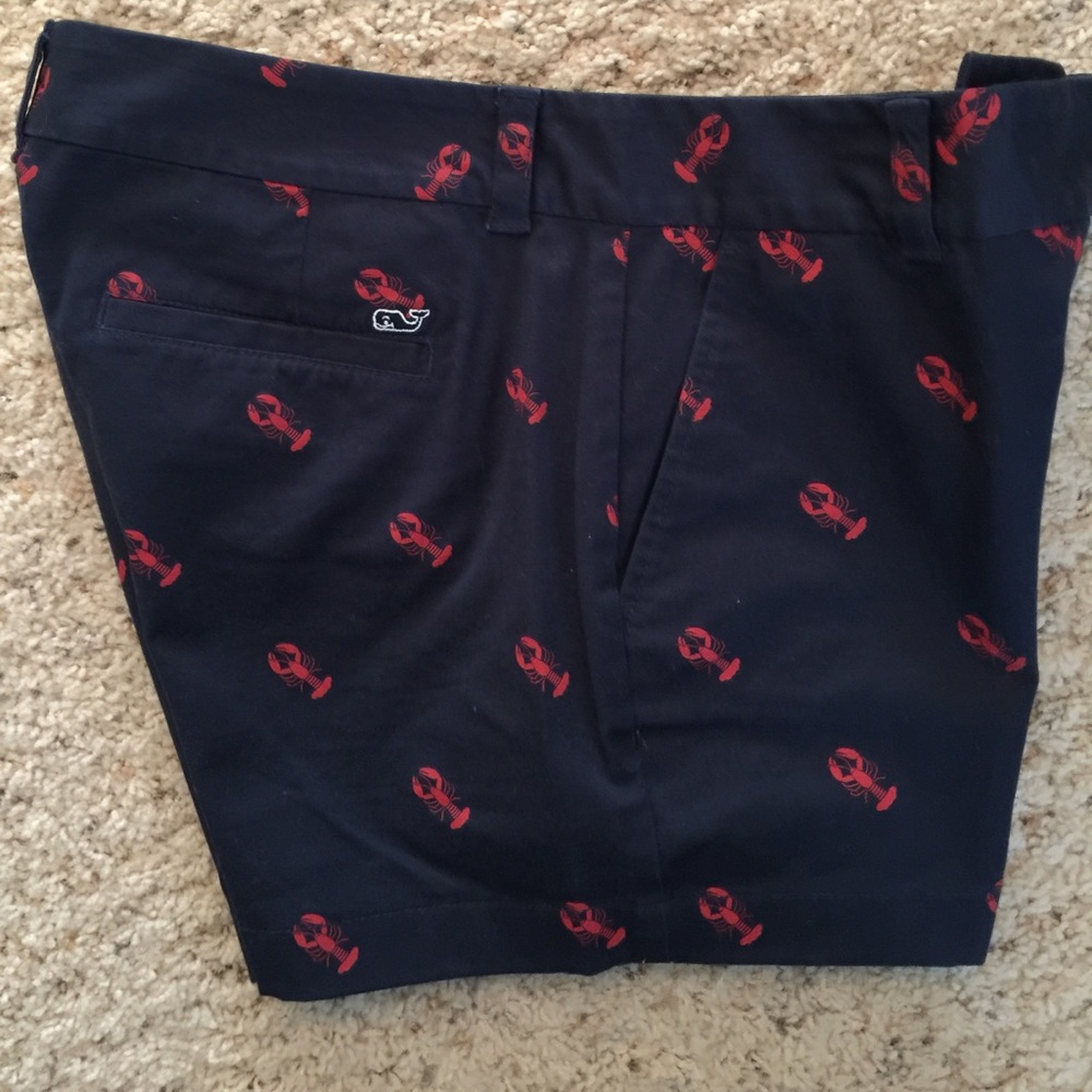 VINEYARD VINES Navy Lobster Shorts NWOT