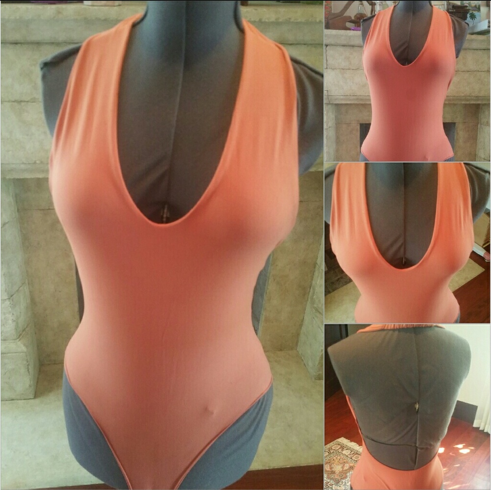 Just in Coral Peach One Piece