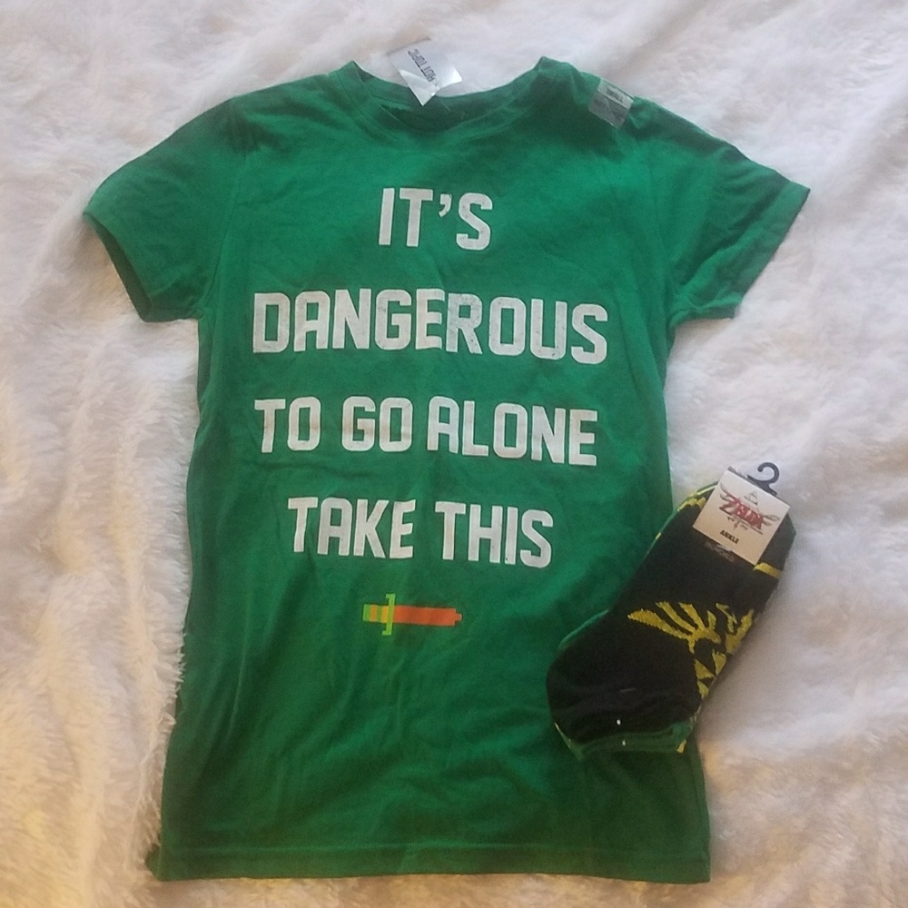 Legend of Zelda Top and Socks!