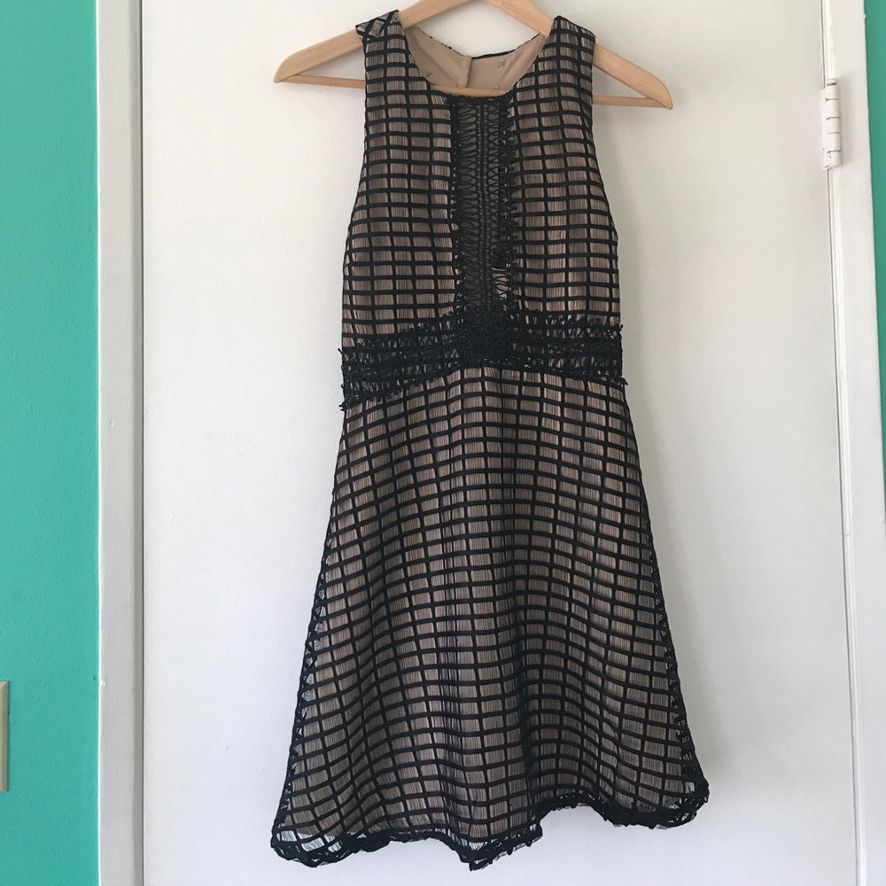 JOA black halter dress box2