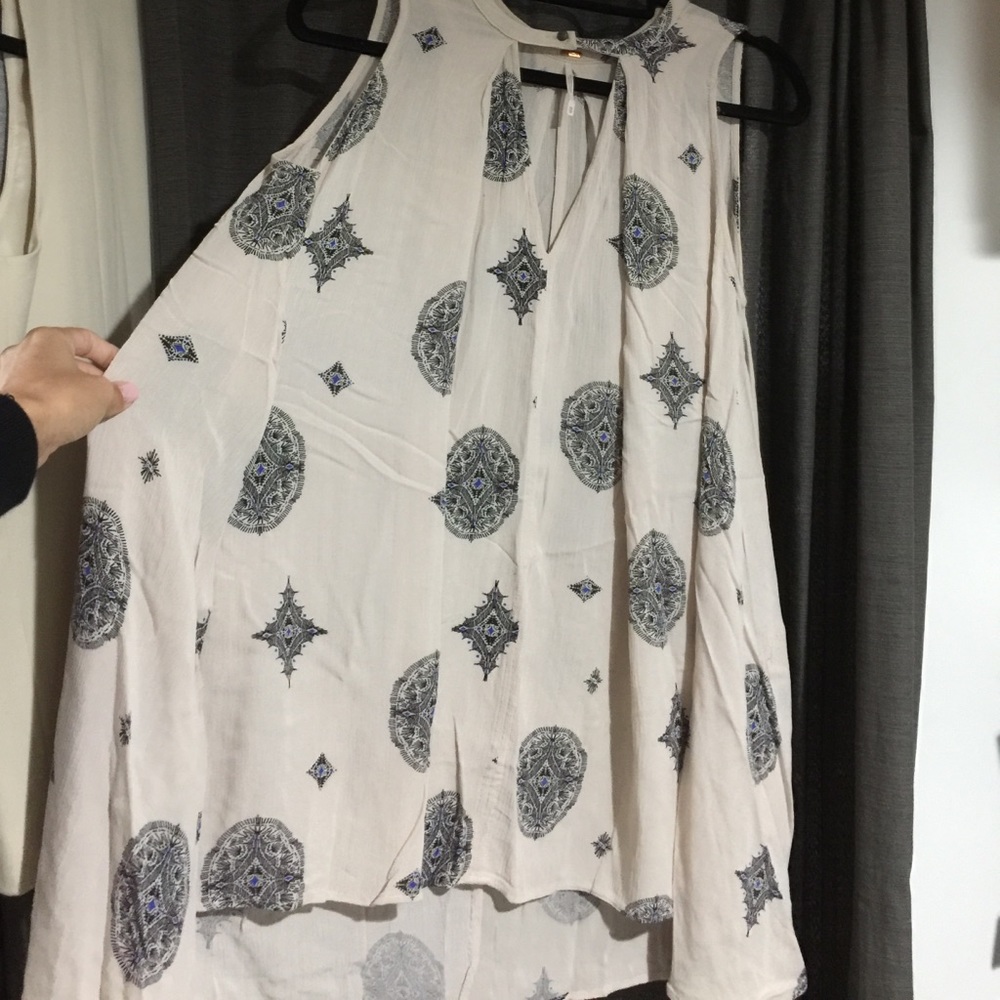 Free People High Low Shirt Dress