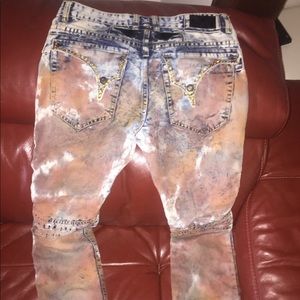 Bleached color Robins Jean