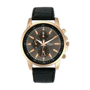 Brand new watch analog quartz leather fashion