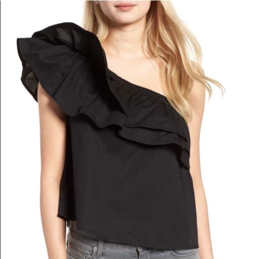 NWT Sincerely Jules One Shoulder Top