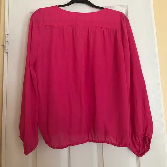 Hot pink blouse - Picture 2 of 5