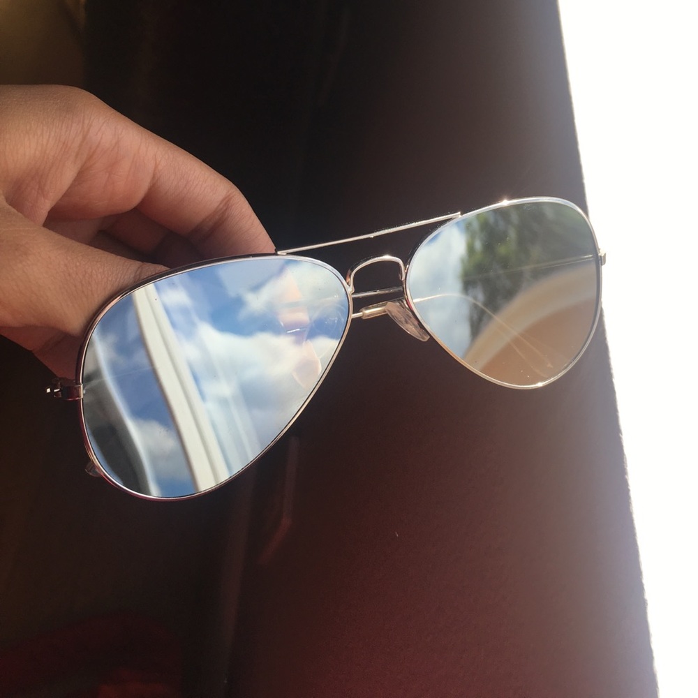 Silver sunglasses